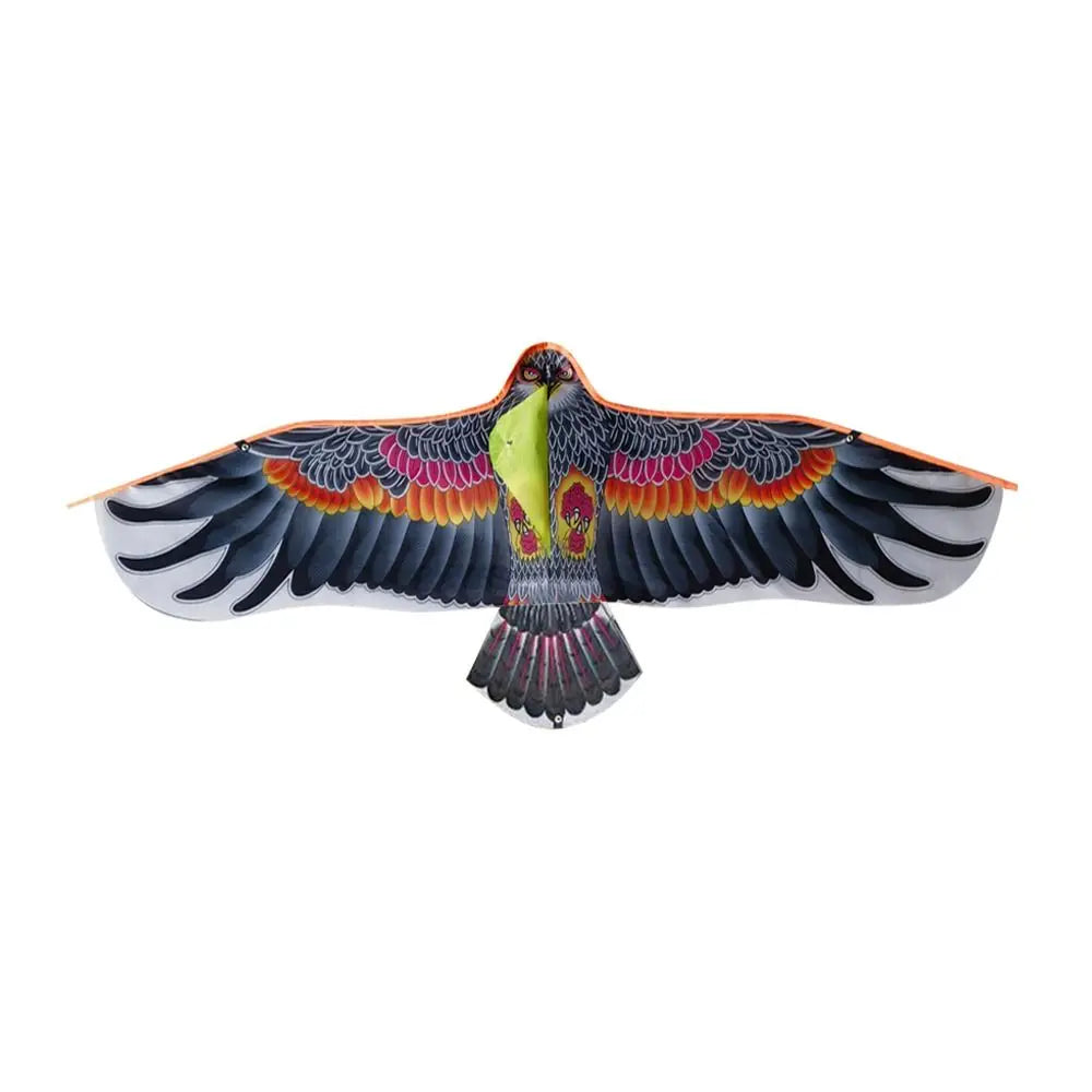 30 Meter Kite Line DIY Flat Eagle 1.1M Kite Toy Flying Bird Best Children Gift For Adults Kids Camping Interactive Toy