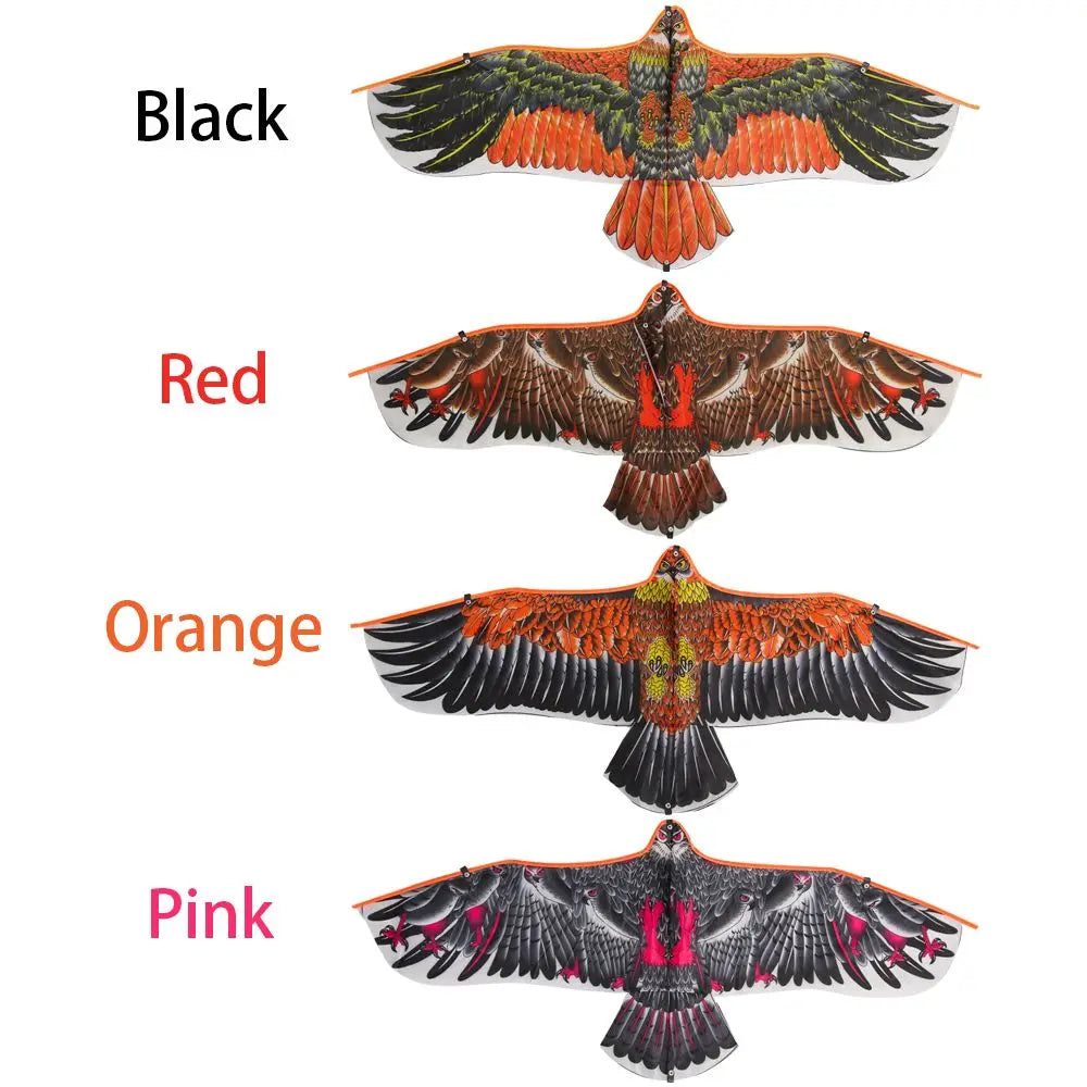 30 Meter Kite Line DIY Flat Eagle 1.1M Kite Toy Flying Bird Best Children Gift For Adults Kids Camping Interactive Toy