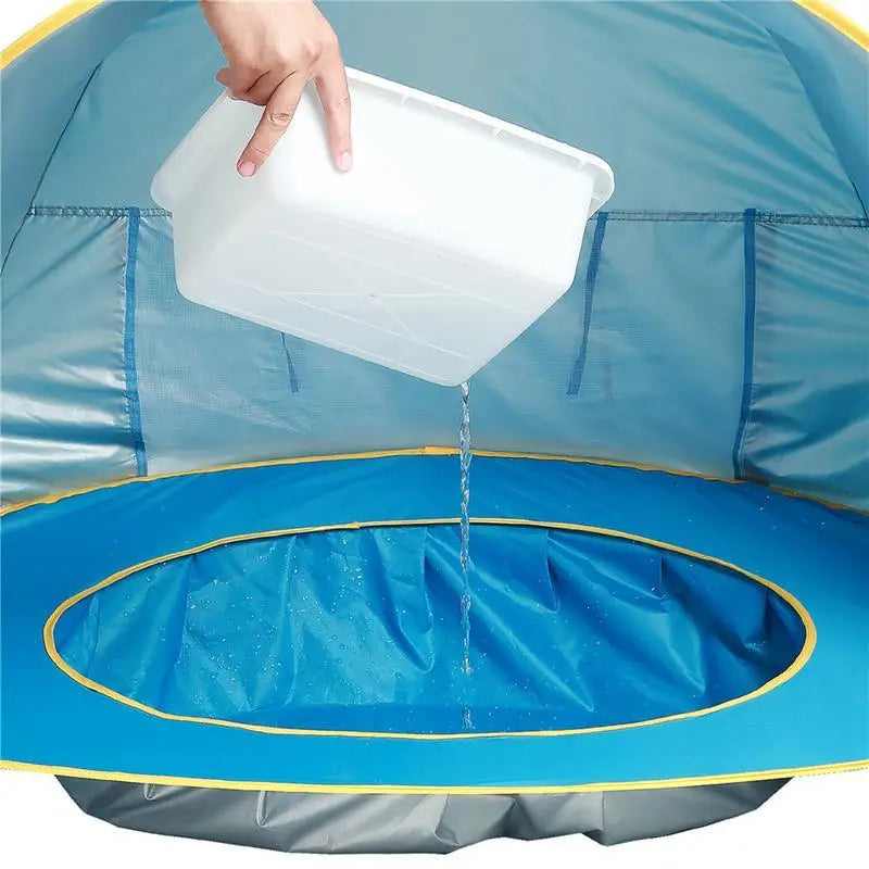 Baby beach tent  Waterproof Sun Shelter UV-protecting Sunshelter with Pool Kid Outdoor Camping Sunshade Beach sunshelter UPF 50+