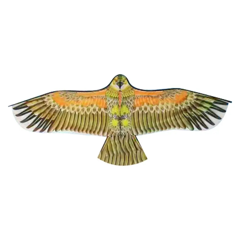 30 Meter Kite Line DIY Flat Eagle 1.1M Kite Toy Flying Bird Best Children Gift For Adults Kids Camping Interactive Toy