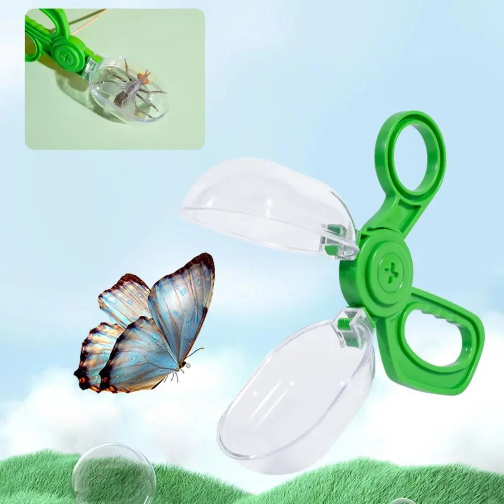 Students Vest Hat Outdoor Insect Exploration Explorer Costume with Magnifying Glass Outdoor Adventure Tools Camping Explorer Kit