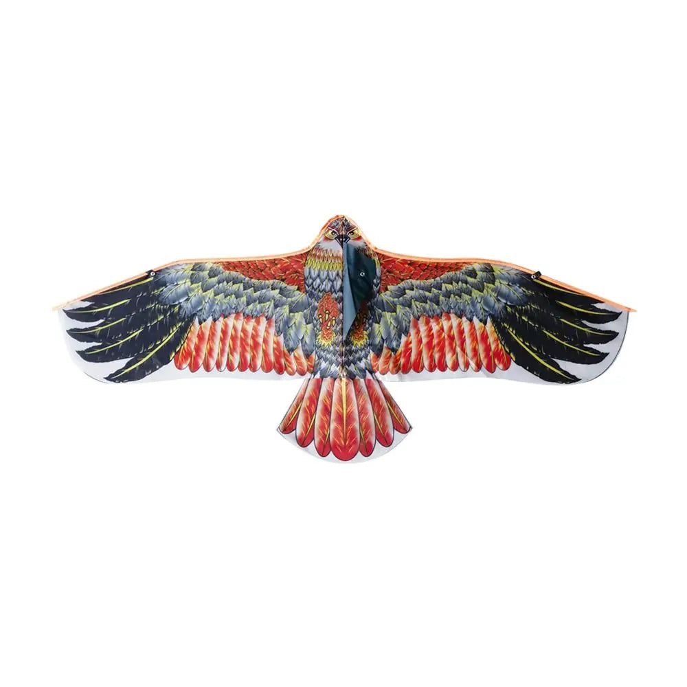 30 Meter Kite Line DIY Flat Eagle 1.1M Kite Toy Flying Bird Best Children Gift For Adults Kids Camping Interactive Toy