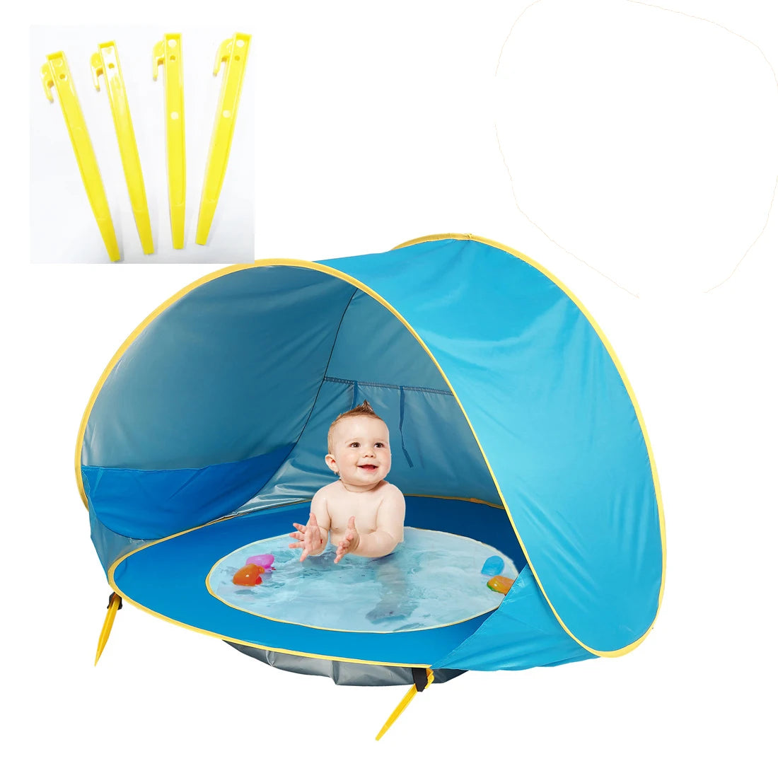 Baby beach tent  Waterproof Sun Shelter UV-protecting Sunshelter with Pool Kid Outdoor Camping Sunshade Beach sunshelter UPF 50+