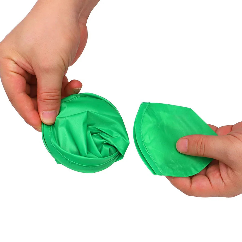 15pcs Polyester Flying Disc Child Outdoor Foldable Sports Discs Portable Kids Outdoor Playthings Camping
