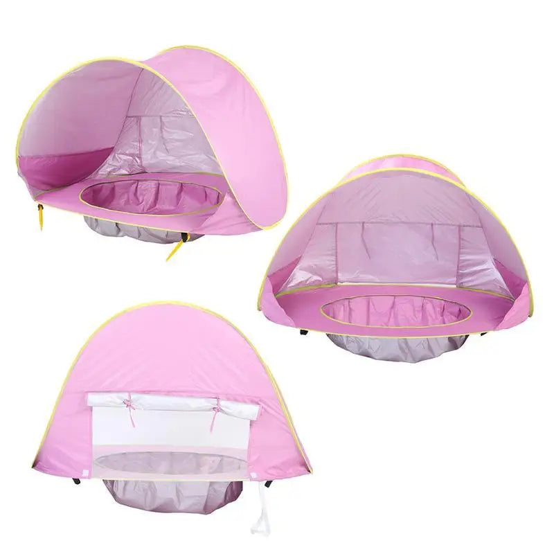 Baby beach tent  Waterproof Sun Shelter UV-protecting Sunshelter with Pool Kid Outdoor Camping Sunshade Beach sunshelter UPF 50+