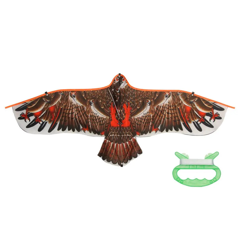 30 Meter Kite Line DIY Flat Eagle 1.1M Kite Toy Flying Bird Best Children Gift For Adults Kids Camping Interactive Toy