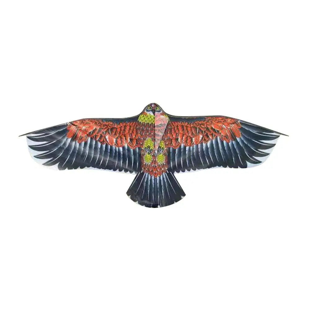 30 Meter Kite Line DIY Flat Eagle 1.1M Kite Toy Flying Bird Best Children Gift For Adults Kids Camping Interactive Toy